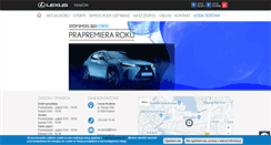 Desktop Screenshot of lexus-krakow.com.pl